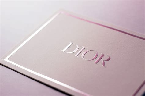 Dior Themed Invitation .